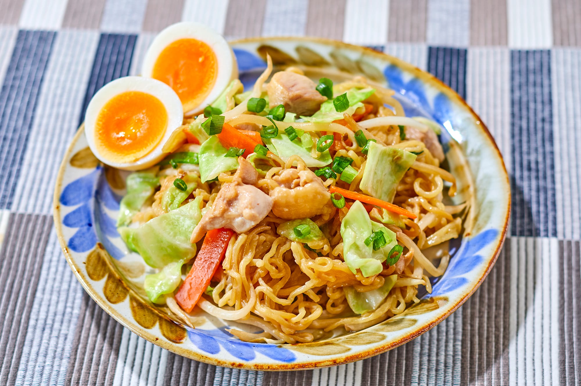 栄養バランス満点!博多風焼きラーメン