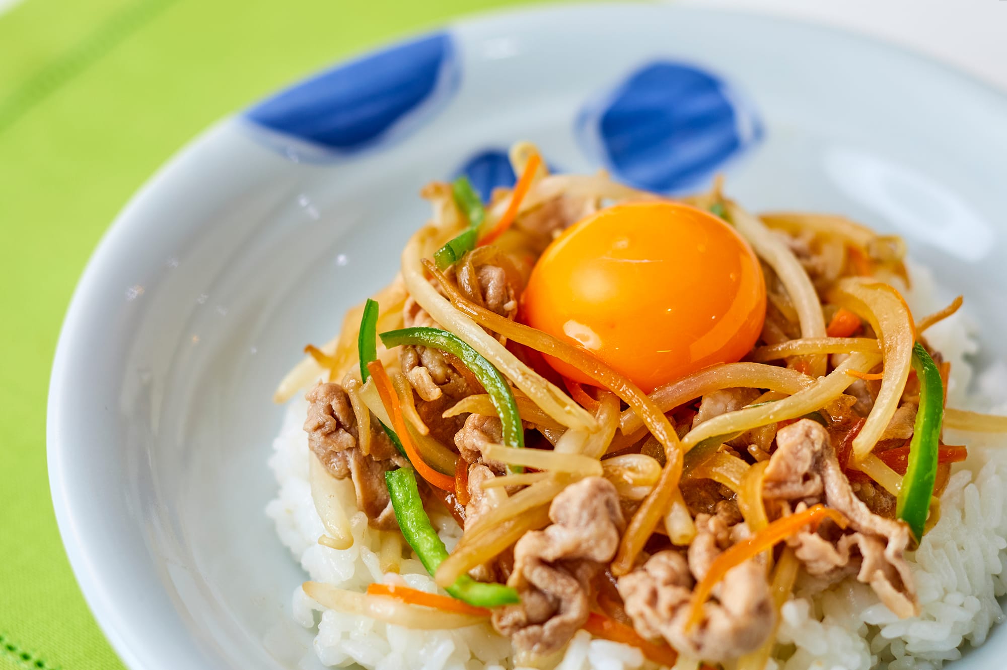 野菜たっぷりプルコギ丼