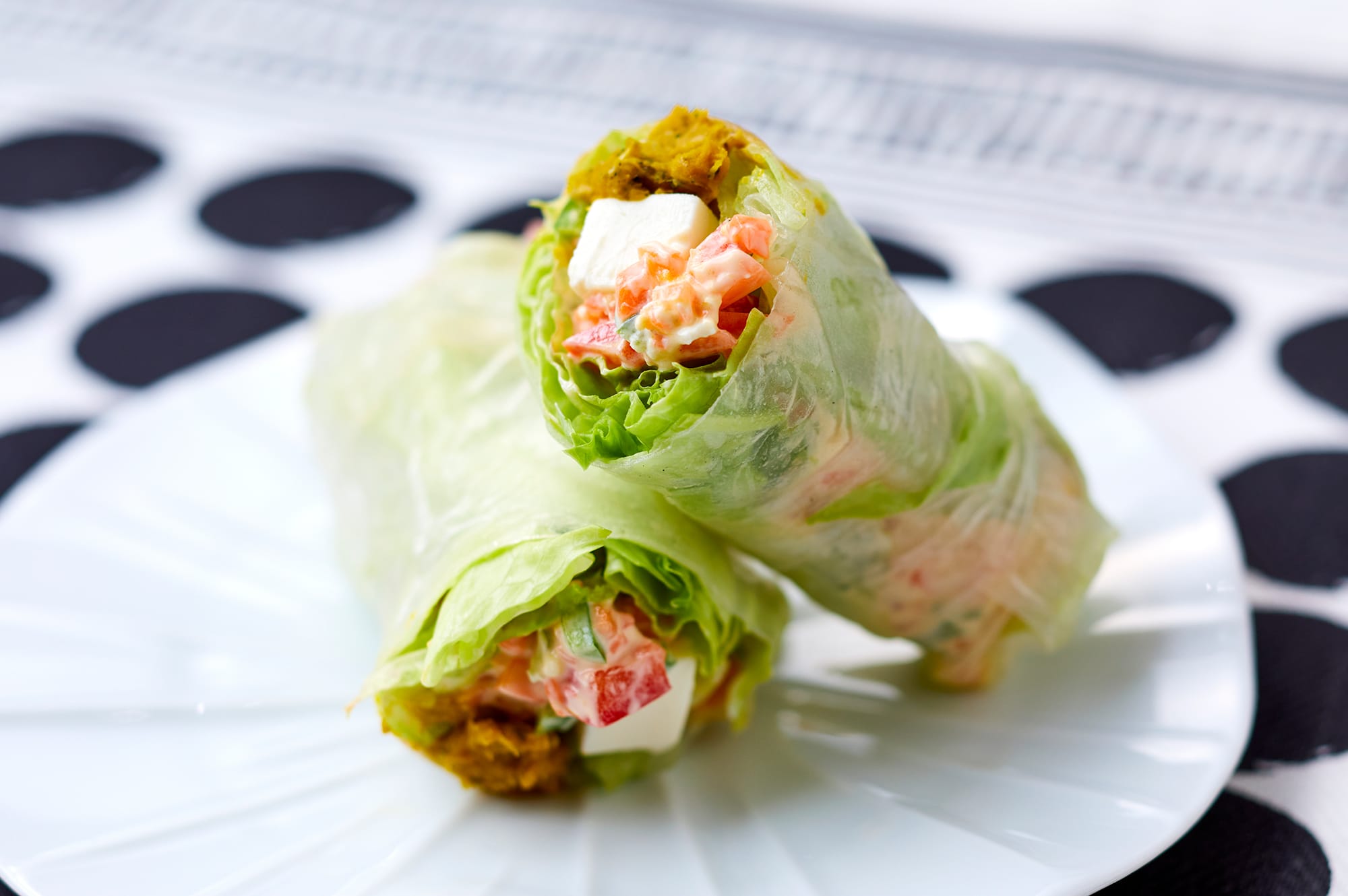 ライスペーパー野菜巻き