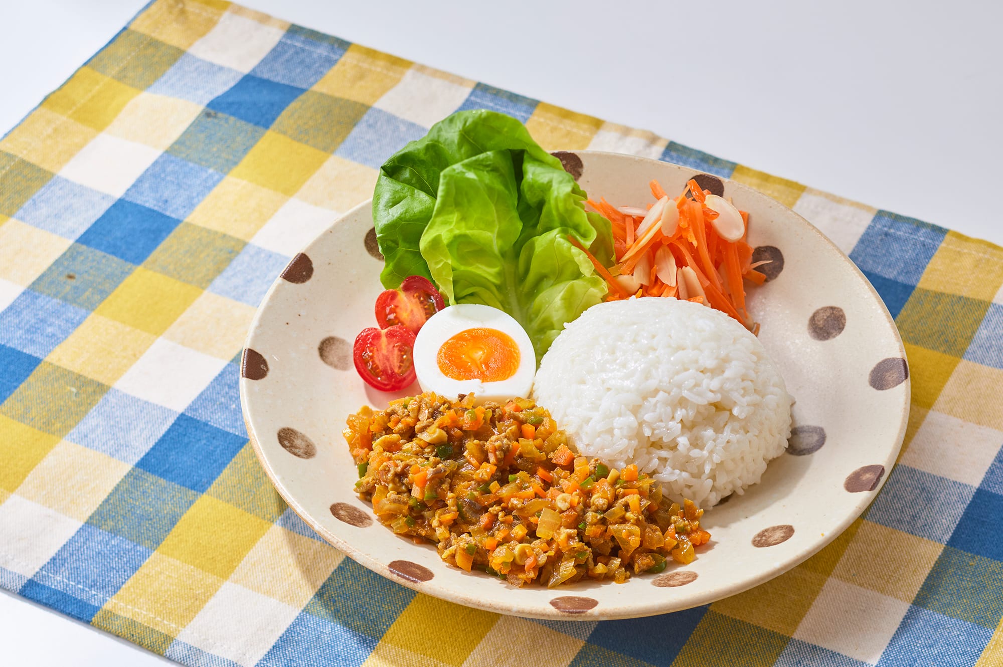 野菜がギュッとつまったワンプレートキーマカレー
