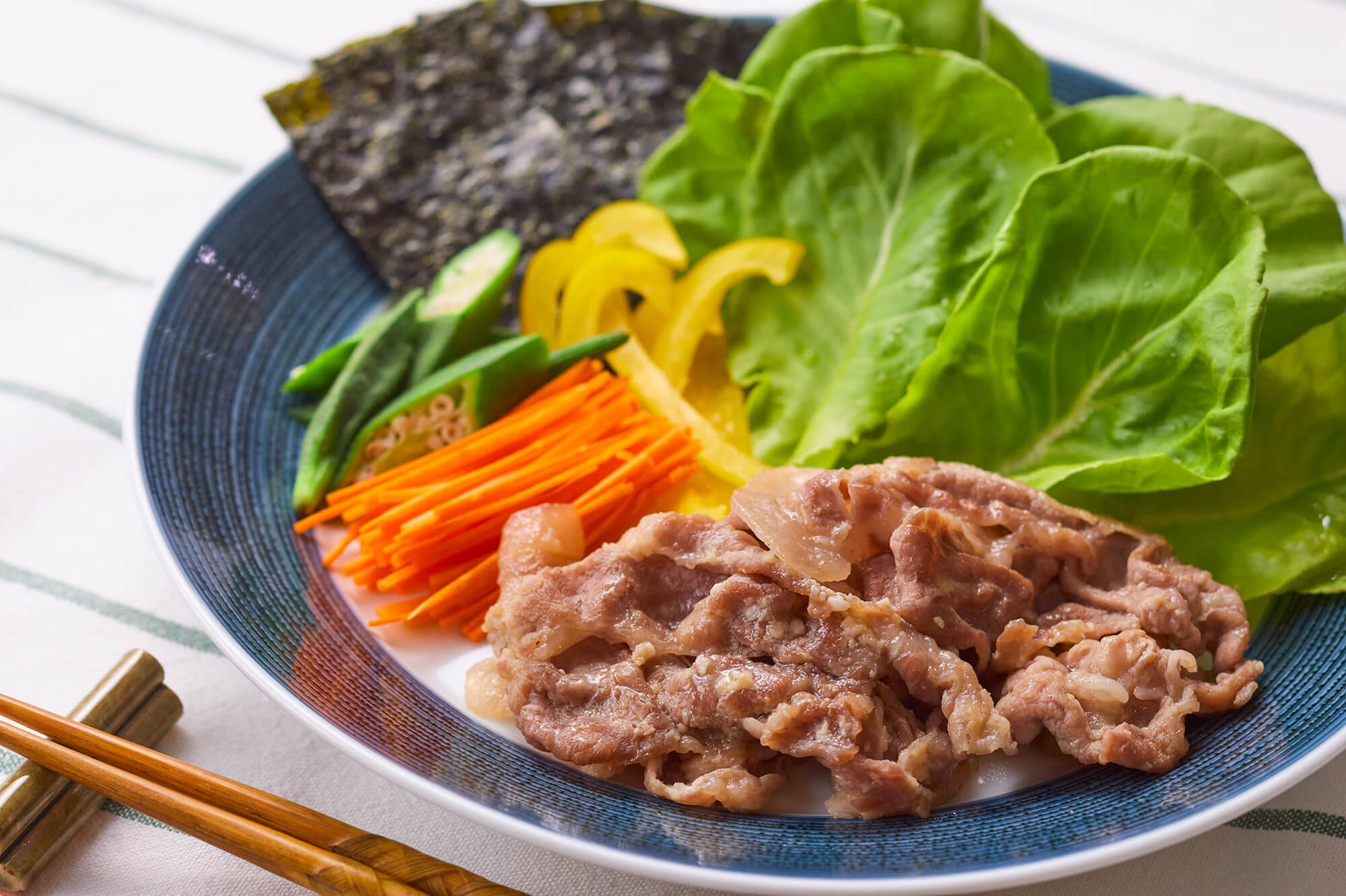 豚肉の野菜巻