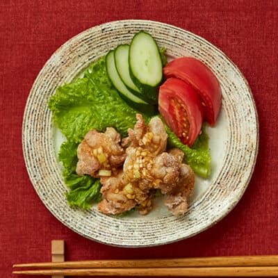 減塩調味料で作る油淋鶏
